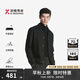 勁霸男裝秋季翻領(lǐng)100%羊毛短版毛呢夾克|BDWT3242 黑色 XL