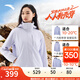 安踏四防三合一外套 女冬季兩件套防潑水夾克防風(fēng)抓絨保暖運動上衣 【1.0】淺紫色-1 M (女165)