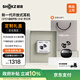 韶音（SHOKZ）【定制禮盒】OpenDots ONE動(dòng)鈦圈開(kāi)放式藍牙耳機耳夾式耳機藍牙跑步運動(dòng)無(wú)線(xiàn)E310禮物 黑色