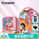 拓勝（TOSWIM）兒童漂浮板游泳打水板背漂助泳背板滑板初學(xué)者加厚游泳游泳圈板 【好朋友們+星星之眼】浮板+背漂