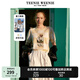 Teenie Weenie小熊女裝簡約時(shí)尚春季針織圓領(lǐng)短袖薄款多巴胺T恤 黃色 M 165