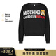 莫斯奇諾（moschino）女士純色套頭衛(wèi)衣圓領(lǐng)ZU A1709 9006 黑色 S
