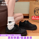 蒂斯馳板鞋女2025春季新款厚底增高輕便透氣休閑鞋女復(fù)古百搭運(yùn)動(dòng)鞋子女 黑色 37 (235mm) （偏小,拍大一碼）