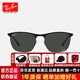 雷朋(RayBan)雷朋偏光太陽鏡墨鏡方形運(yùn)動(dòng)騎行眼鏡0RB3686 186/K8啞光黑鏡框57