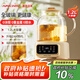 APIXINTL日本安本素1.2L全玻璃養(yǎng)生壺 家用燒水壺迷你煮茶壺 保溫一體辦公室多功能全自動(dòng)花茶壺恒溫壺