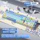 狼蛛F2088機(jī)械鍵盤鼠標(biāo)耳機(jī)三件套裝青茶紅黑軸有線FPS臺(tái)式電腦筆記本電競(jìng)游戲女生專用外設(shè) 【藍(lán)喵喵】單鍵盤_全鍵無沖-贈(zèng)磁吸手托 青軸【清脆段落】
