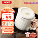 JIEXG便攜式燒水壺折疊不銹鋼水壺?zé)粰C(jī)多用旅行出差家用宿舍小型電熱水壺養(yǎng)生水壺沖奶泡面杯 0.8L +304不銹鋼+可折疊手柄+收納袋