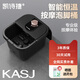 凱詩(shī)捷（KASJ） 足浴盆洗腳盆泡腳桶按摩電動(dòng)加熱足浴桶泡腳盆送爸媽生日禮物T2 KASJ-足浴器-T2-夏末灰