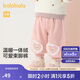 巴拉巴拉嬰兒褲子2024寶寶秋冬男女童長(zhǎng)褲衛(wèi)褲天鵝絨時(shí)尚洋氣208424108225