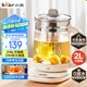 小熊（Bear）養(yǎng)生壺 2L大容量煮茶壺煮茶器 24H恒溫花茶壺 燉煮一體燒水壺電熱水壺 316L母嬰材質(zhì) YSH-D20T6