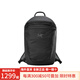 始祖鳥（ARC'TERYX）戶外背包heliad 15L刺繡徽標(biāo)戶外登山包雙肩背包男女同款25年新版 黑色 長25cm寬20cm高40cm