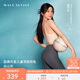 MAIA ACTIVE【虞書欣同款】腰精褲 收腹細腰高彈緊身瑜伽褲健身褲子九分褲女 [虞書欣同色]9分中縫口袋-遠山灰 M
