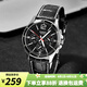 卡西歐（CASIO）手表男 商務(wù)休閑簡約 指針 防水石英男表學(xué)生表考試表 MTP-1374L-1A 店長推薦