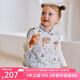 OAK FAMILY秋冬新年紅色夾棉馬甲加厚寶寶保暖圣誕服外套外穿背心 狗狗派對(duì) 90 cm