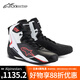 Alpinestars FASTER-4 a星摩托車四季騎行鞋機(jī)車鞋防摔摩托短靴騎士靴男女 黑/白/紅色123 43