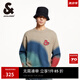 杰克·瓊斯（JACK&JONES）男裝春季CNY聯(lián)名衣身漸變潮流百搭寬松圓領(lǐng)毛衣針織衫男225113013 卡其色E11 常規(guī) 卡其色E11 S