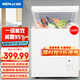 日普（RIPU）小冰柜家用小型一級能效 冷藏柜冷凍柜兩用冰柜小型租房家用小冰箱小型冷柜 118升【一級能效 升級減霜95%】 118L