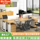 時(shí)仁（ShiRen）辦公家具簡(jiǎn)約辦公室職員辦公桌椅組合屏風(fēng)工位電腦隔斷卡座 色卡一塊（定制顏色）