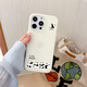 帥璽（SHUAIXI） 適用蘋(píng)果14/pro/max手機殼 iPhone14plus新款果凍二合一全包防摔卡通高級感保護套五只小熊貓男女 【古董白】五只小熊貓-贈膜 蘋(píng)果14promax