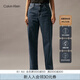 Calvin KleinJeans四季款女ck經(jīng)典美式潮流復古微彈高腰寬松版牛仔褲J225380 1BJ-牛仔藍 25
