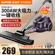 蘇泊爾（SUPOR）吸塵器家用臥式家庭小型吸塵器清潔掃地機(jī)大功率吸力強(qiáng)吸力手持吸程器一鍵收線汽車(chē)吸寵物貓狗毛發(fā) VCC37A-13