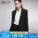 G2000女裝 秋款新品正裝西裝一?？凵虅?wù)休閑帥氣西服外套16711092 黑色/99 S /34
