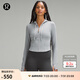 lululemon丨Waist-Seamed Nulu? 女士腰部縫線拉鏈連帽衫 LW3HOPS 犀?；?XS /4