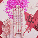 結婚禮炮禮花愛(ài)情公寓同款花瓣雨禮賓花星河璀璨禮炮婚禮花瓣彩炮 60#多巴胺粉色花瓣（粉花瓣 10根