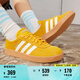 adidas T頭鞋 VL COURT復古板鞋德訓鞋男女阿迪達斯輕運動(dòng)   黃色/亮白/漢玉白   37