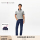 TOMMY HILFIGER25春夏男裝斜紋輕薄萊賽爾混紡美式復古彈力直筒牛仔褲41184 牛仔藍1BR 32