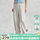 卡帕（Kappa）背靠背休閑褲2025新款女款運動氣球褲織嘜長褲小腳衛(wèi)褲K0E42AK80
