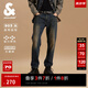 杰克·瓊斯（JACK&JONES）春夏新款男裝強(qiáng)力彈性石墨烯面料牛仔長(zhǎng)褲舒適903直筒長(zhǎng)褲子男士 138 中牛仔藍(lán) 31 175 W31/L30