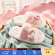 果殼（Gukoo）拖鞋女冬季新款HelloKitty聯(lián)名可愛毛絨女士居家毛毛拖鞋 HelloKitty毛毛拖鞋 40-41