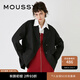 moussy 早春新品氣質日雜風后背不規(guī)則西裝外套028HSZ30-0461 020黑色 均碼