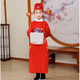 素優(yōu)米（SUYOUMI）兒童狀元服狀元郎女駙馬演出服全套七品芝麻官黃梅戲京劇演出服裝 紅色帽子 100