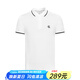 卡爾文·克萊恩（Calvin Klein）時(shí)尚經(jīng)典百搭短袖POLO衫服飾多個(gè)顏色翻領(lǐng)11971節日禮物 白色 M