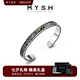 銘揚(yáng)飾海 925純銀貔貅手鐲男士開口手環(huán)原創(chuàng)高級感復(fù)古實心銀鐲子七夕禮物 純銀貔貅開口手鐲