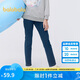 巴拉巴拉女童牛仔褲2025春裝兒童小腳褲子中大童時尚繡花長褲209125108005