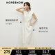 紅袖簡單大方連衣裙2025夏季新款女裝收腰顯瘦休閑V字圓領(lǐng)通勤無袖裙 香草黃3207 M