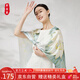 織錦樓真絲絲巾女100%桑蠶絲印花圍巾中國(guó)風(fēng)旅游防曬裝飾披肩禮盒裝
