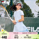 FILA斐樂兒童童裝連衣裙2025年夏季女中大童網(wǎng)球針織裙