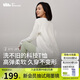 蕉下（beneunder）寬松長(zhǎng)袖T恤女CT13824棉質(zhì)高彈親膚內(nèi)搭可外穿打底衫女 沁柔白M