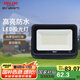 德力西（DELIXI）LED投光燈戶外工廠農(nóng)村庭院燈 IP65防水等級50W白光