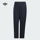 阿迪達(dá)斯 （adidas）Originals三葉草2025年男子TAPERED PANTS休閑寬松錐形運(yùn)動(dòng)褲 KF4938 L