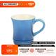 酷彩（Le Creuset） 炻瓷400毫升馬克杯子咖啡早餐辦公家用茶水杯麥片早餐杯陶瓷歐式 400ml馬克杯馬賽藍(lán)