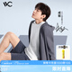 VVC防曬衣男防曬服防紫外線冰絲涼感502UV運(yùn)動(dòng)戶外皮膚衣防曬風(fēng)衣 深灰色 L 【160-175cm/60-80kg】