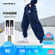 Converse匡威童裝男童長(zhǎng)褲2025春季新款中大童女童休閑運(yùn)動(dòng)褲百搭束腳衛(wèi)褲 藏青藍(lán) 150 /63 【建議身高140-152cm】