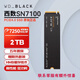 西部數(shù)據(jù)西數(shù)藍盤SN3000/SN5000/SN7100/SN850X 1TB  SSD固態(tài)硬盤M.2接口 2TB SN7100 4.0 7250M