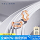 謝瑞麟（TSL）18K玫瑰金耳環(huán)悅己系列簡(jiǎn)約彩金耳釘耳飾女AG682 k金耳飾