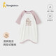 童泰（TONGTAI）寶寶睡袍夏季嬰兒睡裙兒童家居袍男女童空調(diào)服護(hù)肚睡衣白色90cm